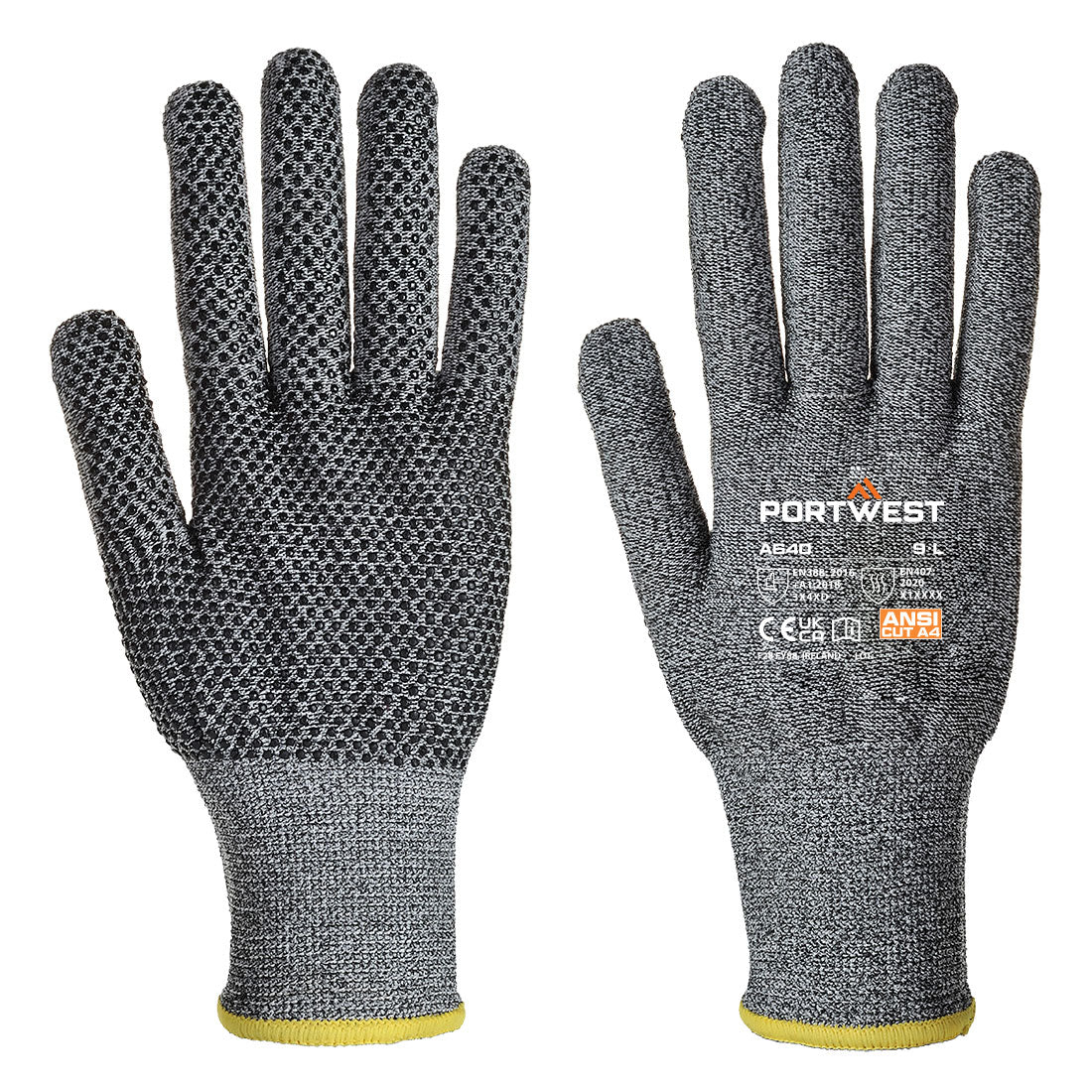 Sabre-Dot Glove - PVC - Style PW- A640