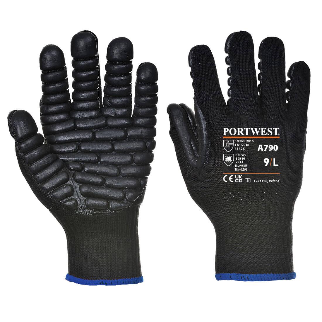 Anti-Vibration Glove - Style PW- A790