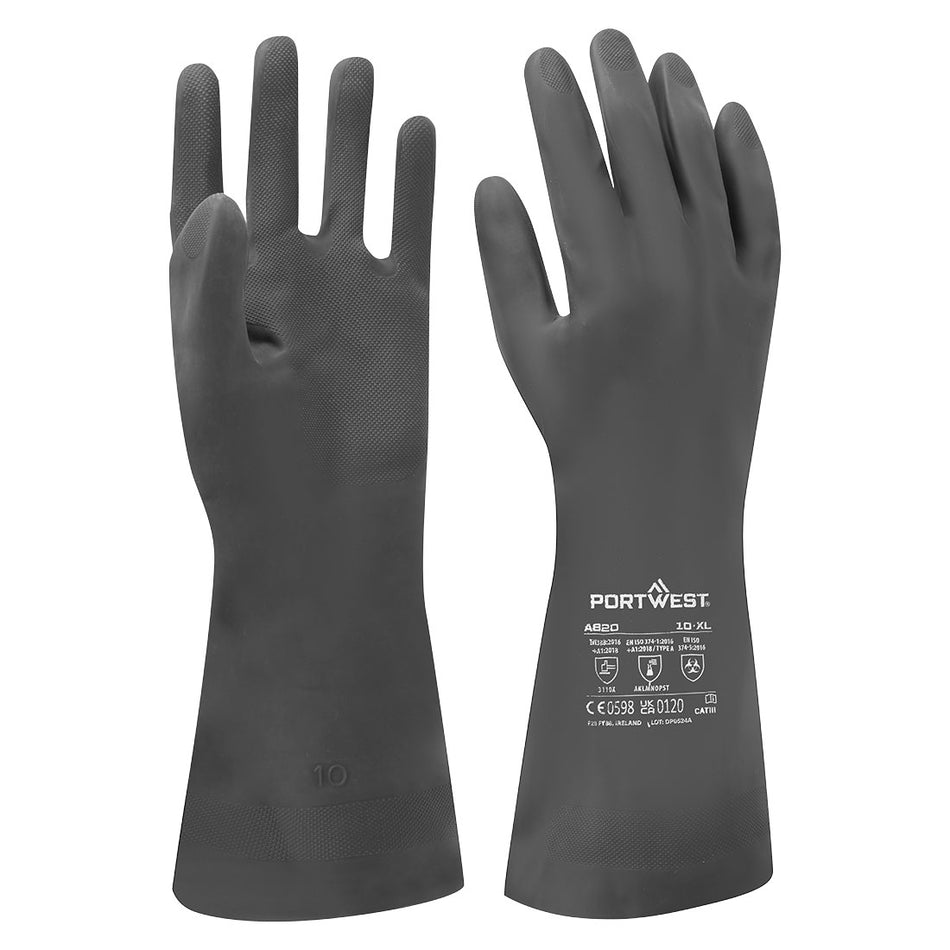 Neoprene Chemical Gauntlet - Style PW- A820