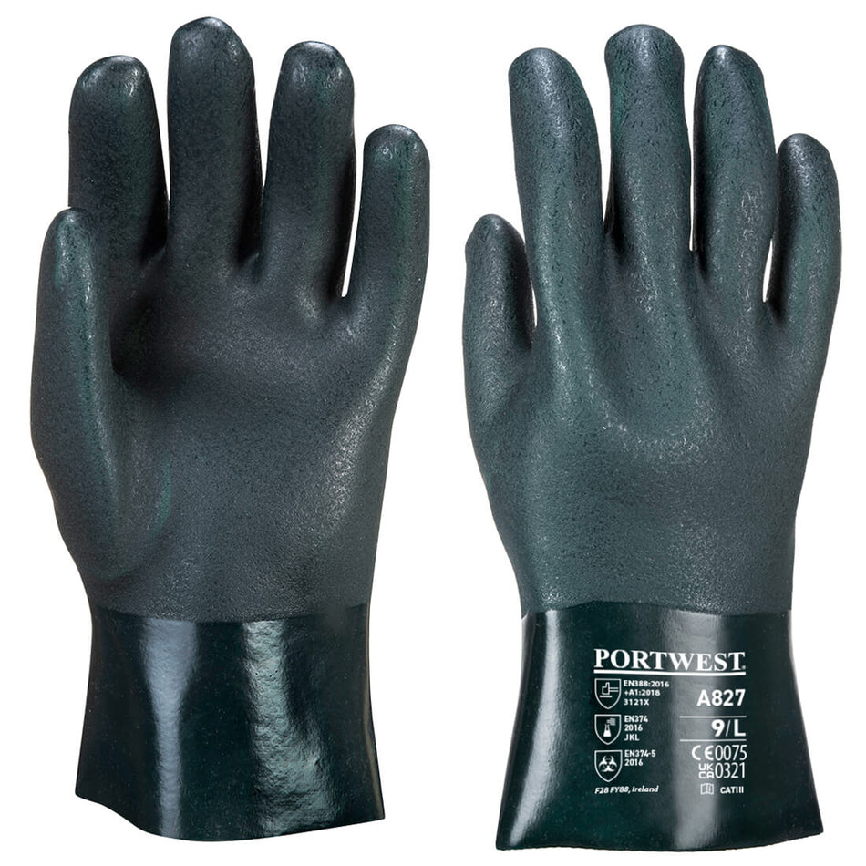 Chem 270 PVC Double Dipped Gauntlet
