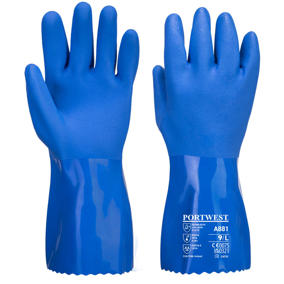 Marine Ultra PVC Chem Gauntlet - Style PW- A881