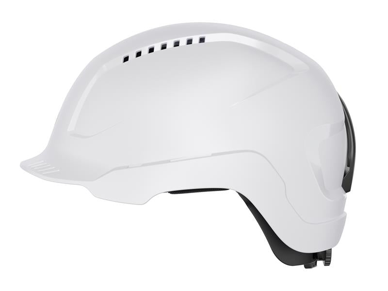 SCATOR Vented Safety Helmet White
