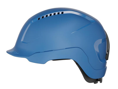 SCATOR Vented Safety Helmet Blue
