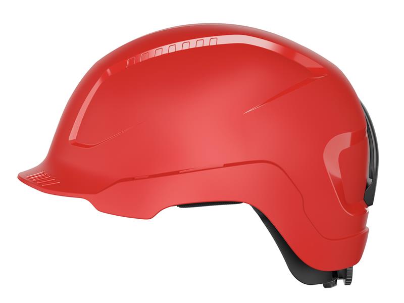 SCATOR-E Non-vented Safety Helmet Red