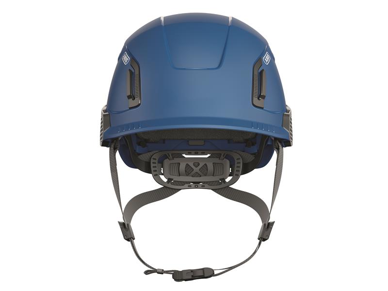 SPECTOR-E Non-vented Safety Helmet Blue