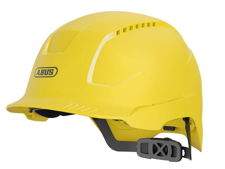 SCATOR Vented Safety Helmet Yellow