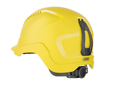 SCATOR Vented Safety Helmet Yellow