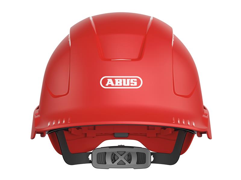 SCATOR Vented Safety Helmet Red