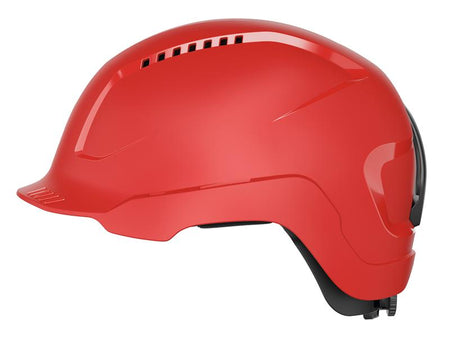 SCATOR Vented Safety Helmet Red