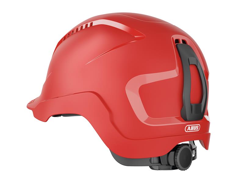 SCATOR Vented Safety Helmet Red