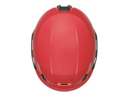 SPECTOR-E Non-vented Safety Helmet Red