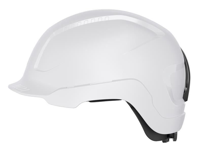 SCATOR-E Non-vented Safety Helmet White