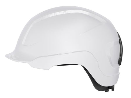 SCATOR-E Non-vented Safety Helmet White