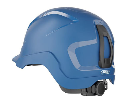SCATOR-E Non-vented Safety Helmet Blue