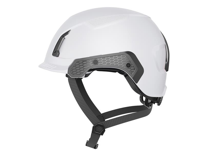 SPECTOR-E Non-vented Safety Helmet White