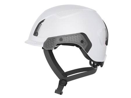 SPECTOR-E Non-vented Safety Helmet White