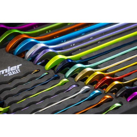 Sealey Premier Multi-Coloured Combination Spanner Set 25pc Model No-AK63268