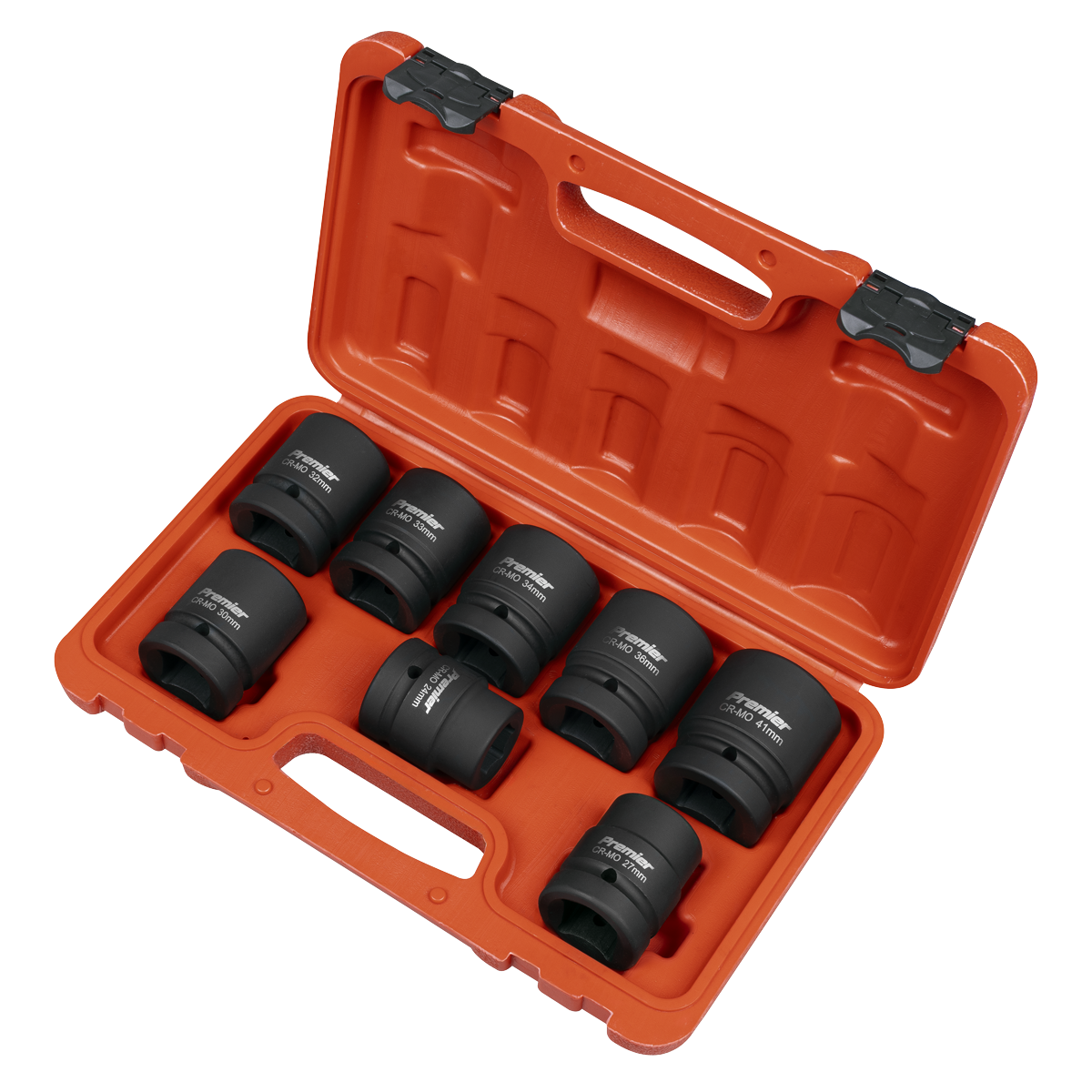 Sealey Premier Impact Socket Set 1"Sq Drive 8pc Model No-AK889M
