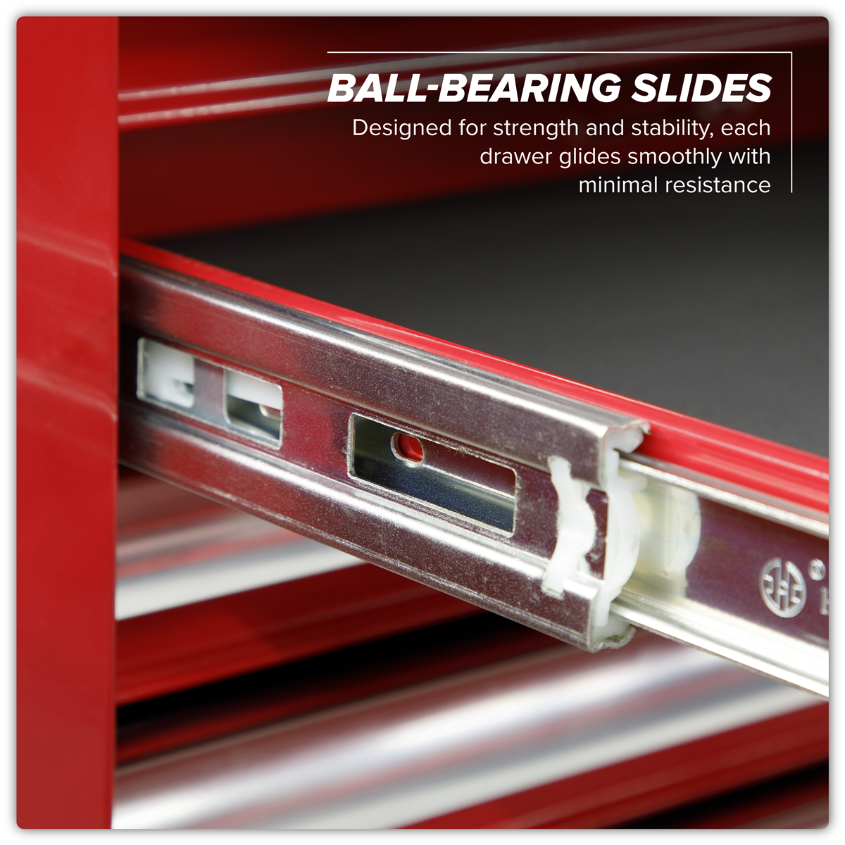 Sealey Topchest & Rollcab Combination 23 Drawer with Ball-Bearing Slides - Red Model No-AP66COMBO2