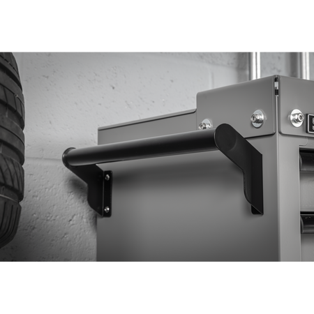 Sealey Superline PRO® Rollcab 6 Drawer with Vice Base - Grey/Black Model No-APMWS2