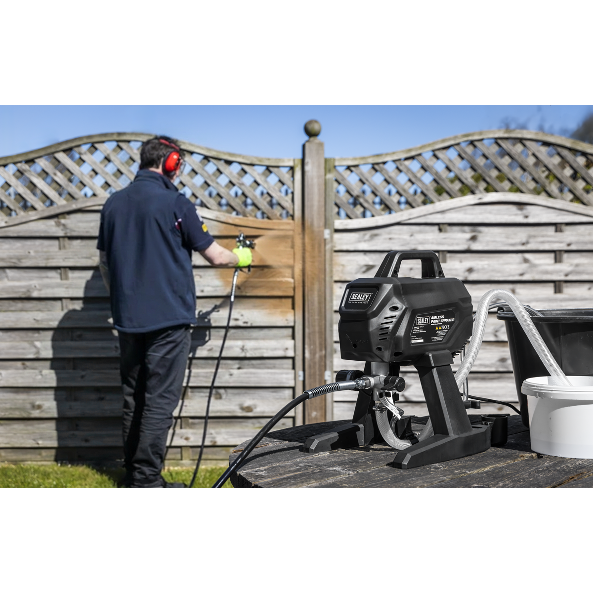 Sealey Airless Paint Sprayer Kit Model No-APS1000