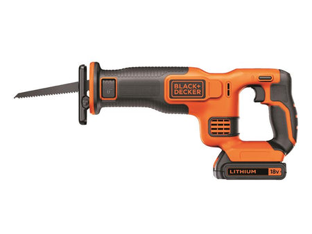 BDCR18C1 Reciprocating Saw 18V 1 x 1.5Ah Li-ion