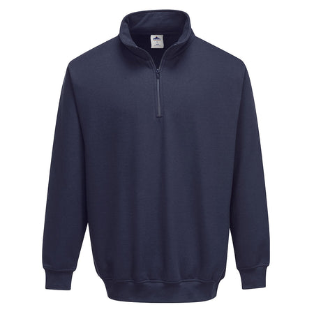 Zip Neck Sweatshirt