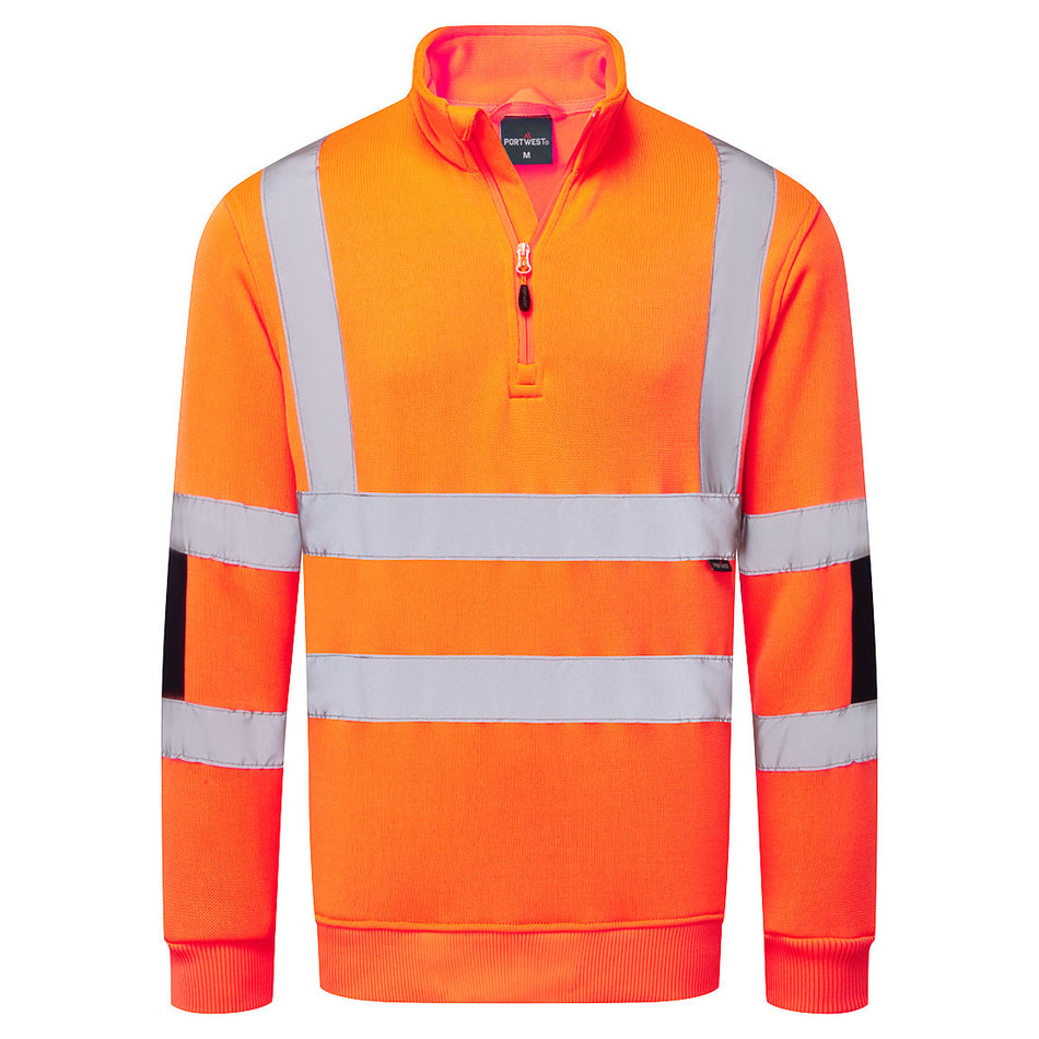 Hi-Vis Knit  1/2Zip Sweatshirt