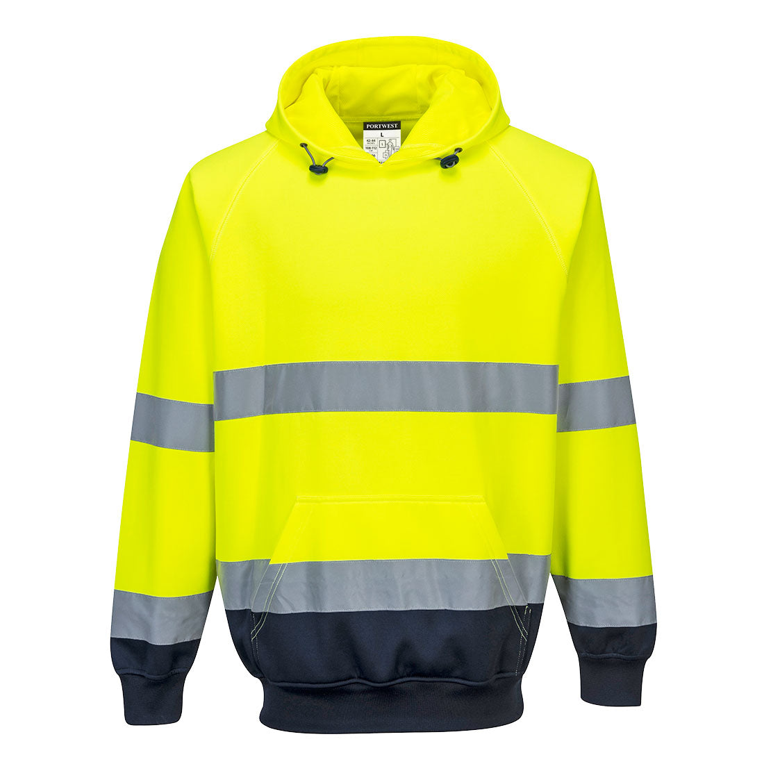 Hi-Vis Two-Tone Hooded Sweater - Style PW- B316