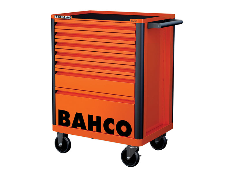 1472K7 26in E72 Storage HUB Tool Trolley with 7 Drawers Orange