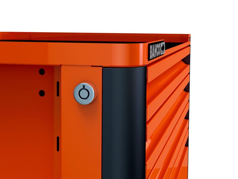 1472K7 26in E72 Storage HUB Tool Trolley with 7 Drawers Orange