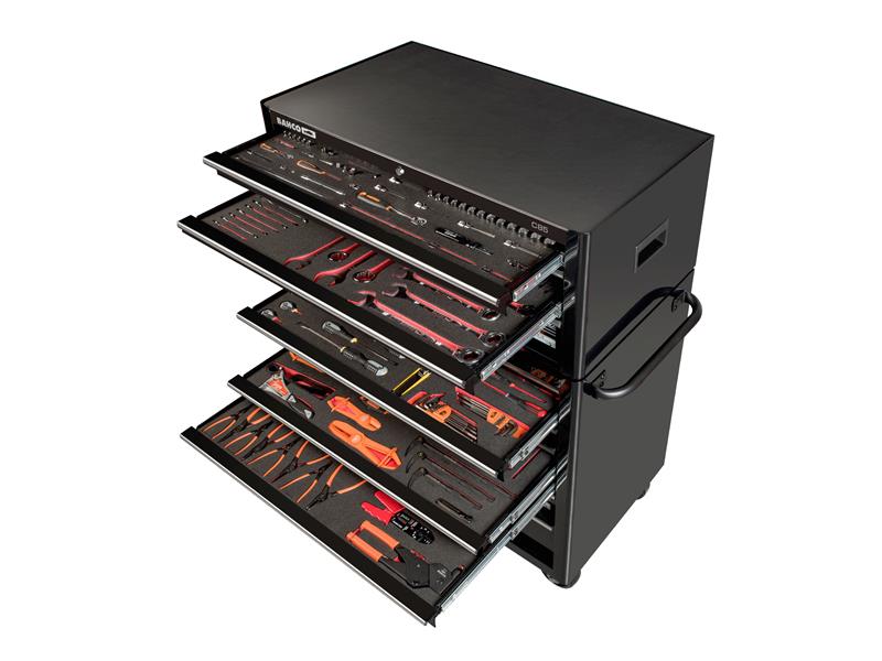 MONSTER Tool Trolley General Purpose Tool Kit, 758 Piece