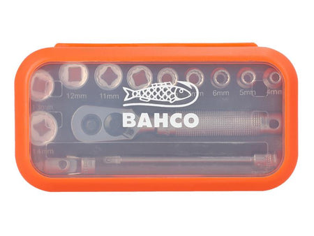 SBS13MC10.5 1/4in Drive Socket Set, 13 Piece