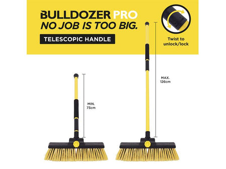 Heavy-duty Broom Clipped with Handle 600mm (24in)