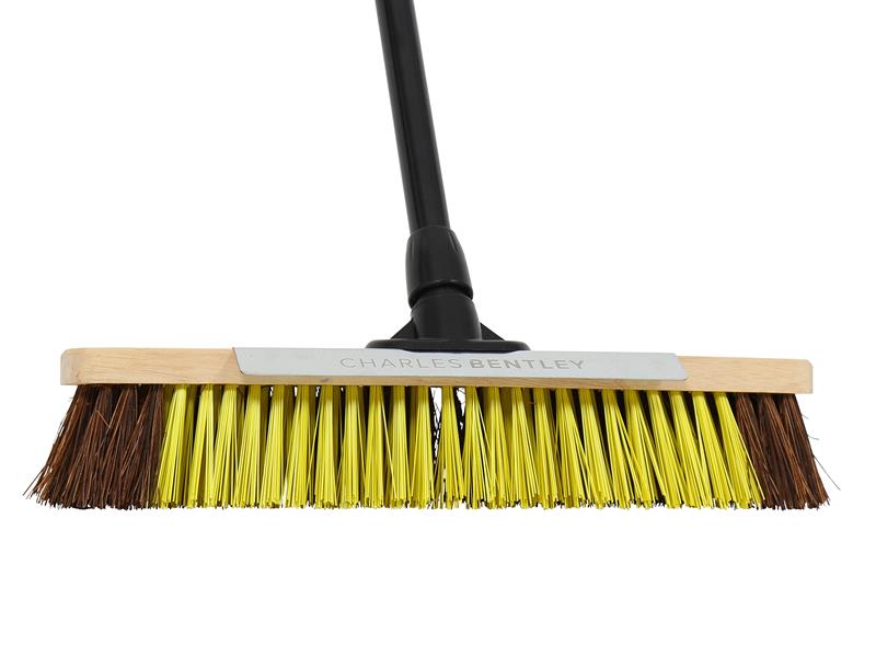 Dual Fill Bass/PET Broom with Metal Scraper 457mm (18in)