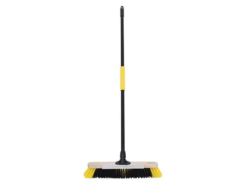 Dual Fill Soft PET Broom with Metal Scraper 457mm (18in)