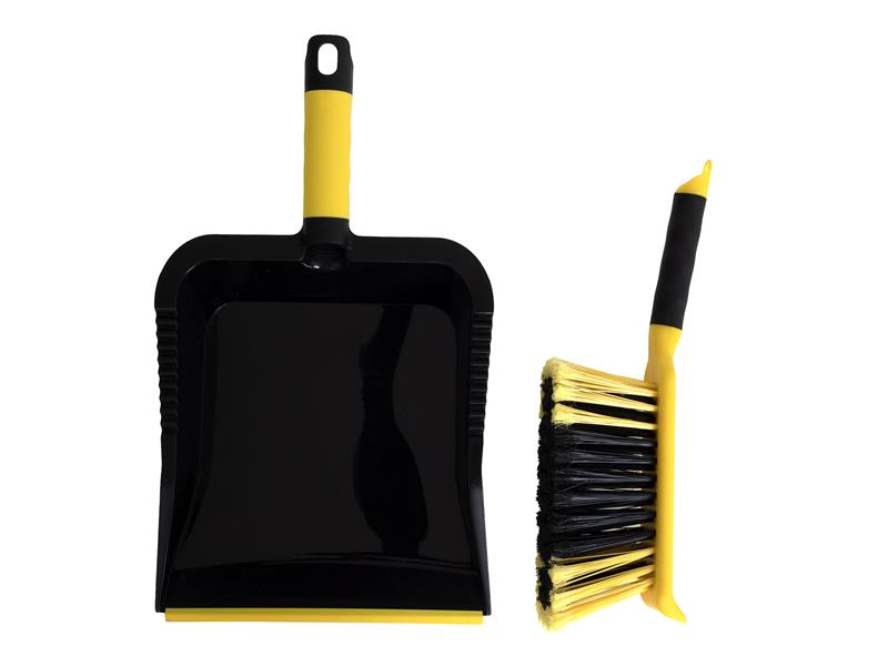 Pro XL Heavy-Duty Dustpan & Brush