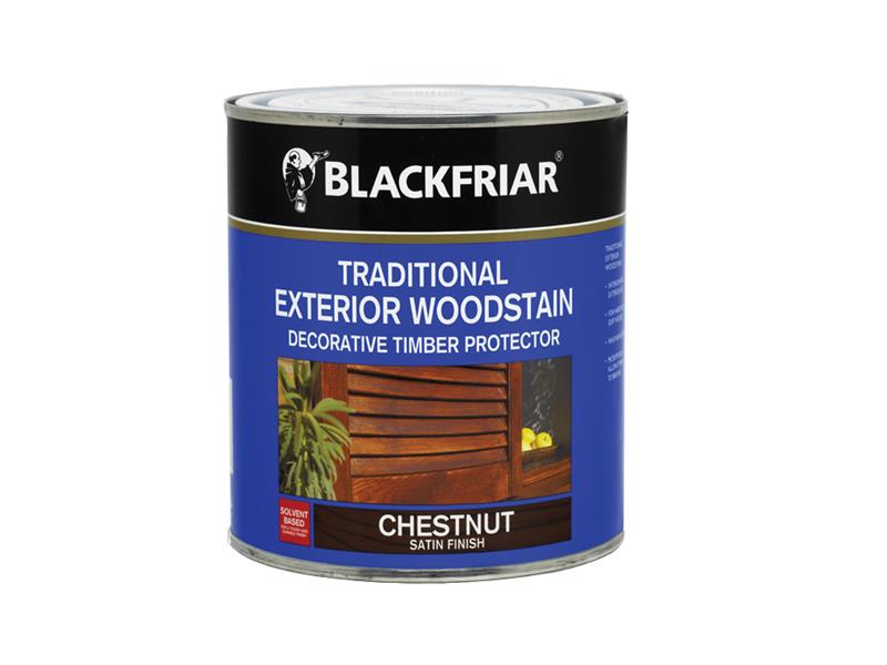 Traditional Exterior Woodstain Nut Brown 250ml