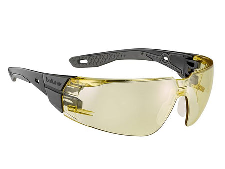 Rush+ 2.0 PLATINUM® Safety Glasses - Amber