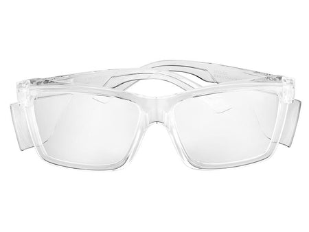 STKS 420 Crystal Frame Safety Glasses - Clear
