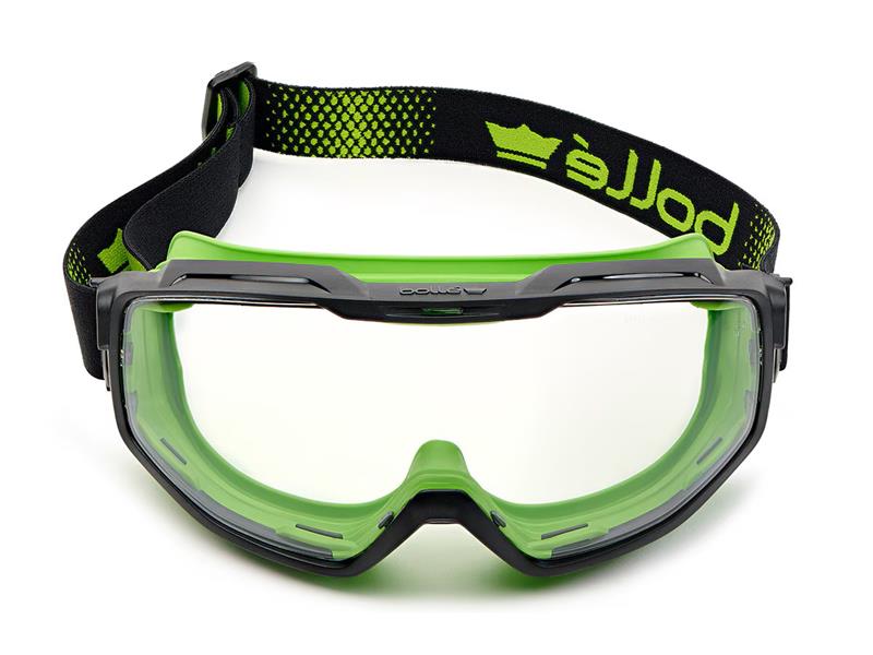 Green Sealed Universal Goggles - PLATINUM® Clear