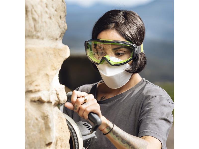 Green Sealed Universal Goggles - PLATINUM® Clear