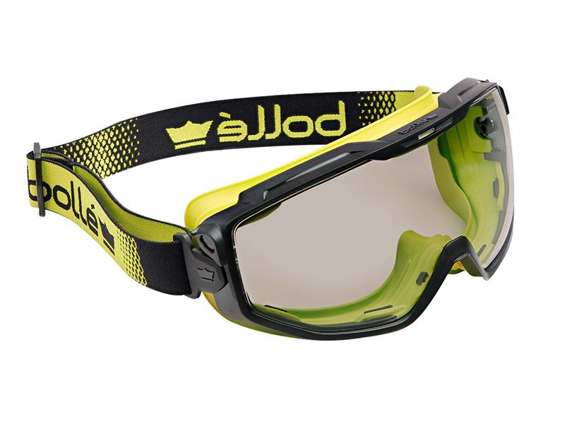 Yellow Vented Universal Goggles - PLATINUM® Copper