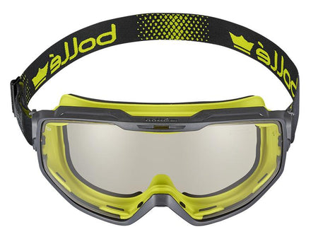 Yellow Vented Universal Goggles - PLATINUM® Copper