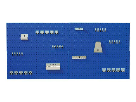 Perfo Panel & Hook Kit Gentian Blue