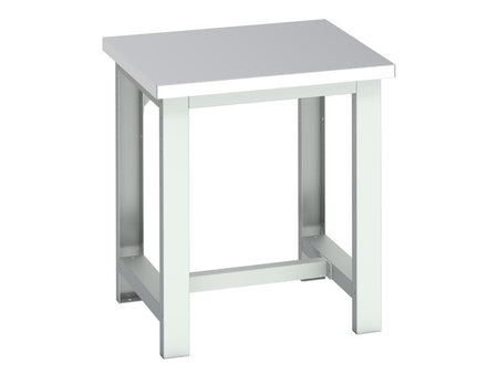 Cubio Basic Bench, Stainless Steel Clad Top 750 x 750mm