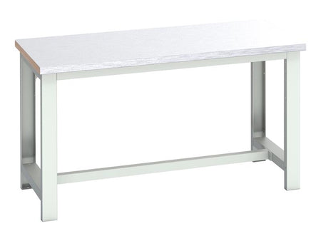 Cubio Basic Bench, Steel Clad Top 1500 x 750mm