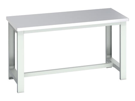 Cubio Basic Bench, Stainless Steel Clad Top 1500 x 750mm