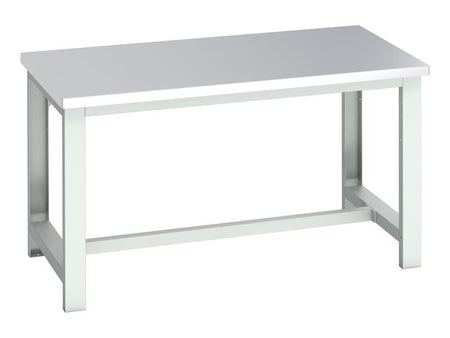 Cubio Basic Bench, Stainless Steel Clad Top 1500 x 900mm