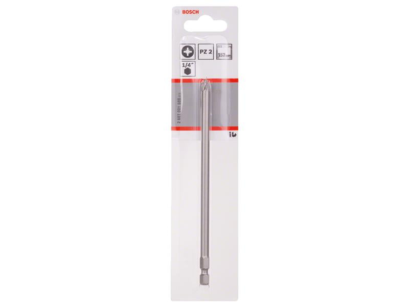 Extra Hard Screwdriver Bit PZ2 x 152mm
